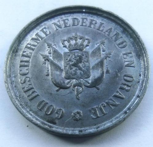 medaille 1863  50jaar nederlands onafhankelijkheid 1813-1863, Postzegels en Munten, Penningen en Medailles, Overige materialen