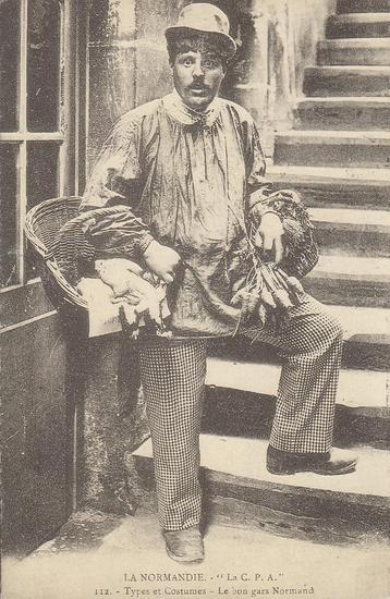 FRANKRIJK - Normandie: Types & Costumes [Bon Gars Normand] beschikbaar voor biedingen