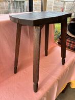 Banc en bois sur pieds hauts., Enlèvement, Utilisé, Bois