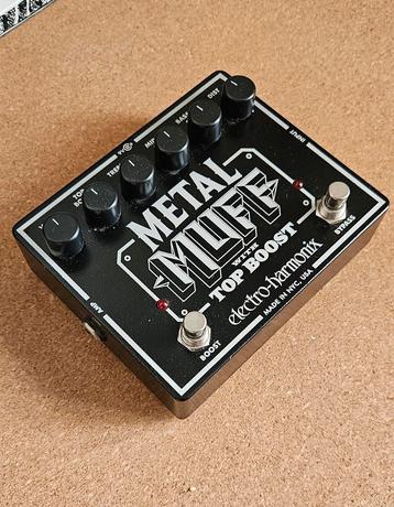 Manchon en métal Electro-Harmonix avec Top Boost, Musique & Instruments, Enlèvement, Comme neuf