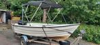 sloep met trailer en biminitop Utrechtse heuvelrug, Watersport en Boten, Sloepen, Ophalen, 10 tot 30 pk, Gebruikt, Buitenboordmotor