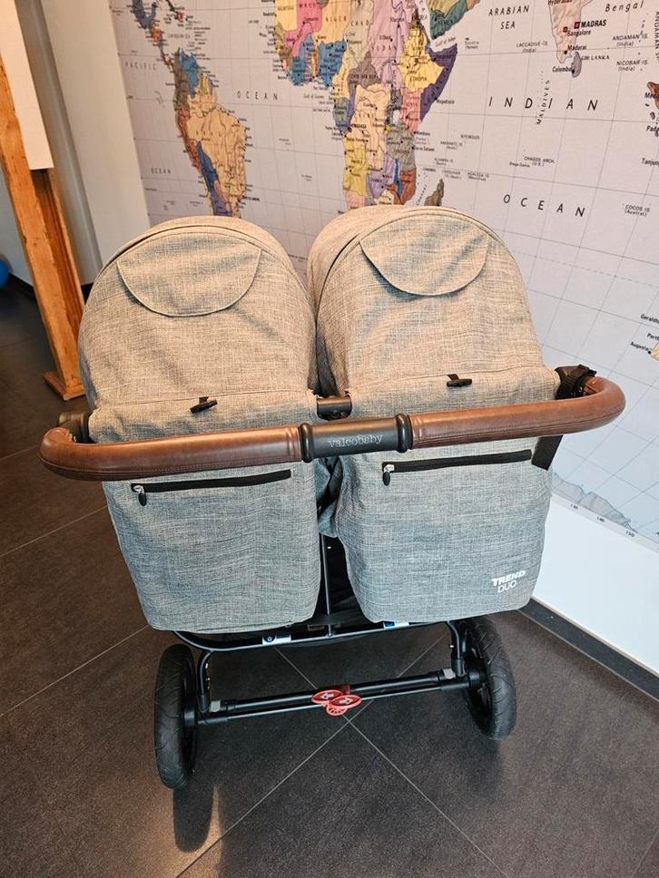Valco Baby Trend Duo - Lichtgewicht Tweelingbuggy - 1e Eigen, Kinderen en Baby's, Tweelingen en Meerlingen, Ophalen