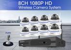 MISECU 8CH 1080P HD Wireless NVR System With 2.0MP Indoor Va, Ophalen of Verzenden, Zo goed als nieuw, Binnencamera