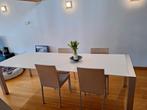 Table de salle à manger GAUTIER + chaises, Maison & Meubles, Enlèvement, Utilisé, 4 à 6 chaises, Contemporain