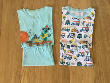 Zomerpyjama ( 2 stuks ) maat 10 jaar beschikbaar voor biedingen
