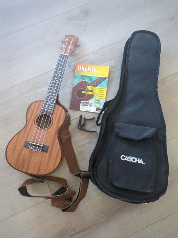 🚨 €40‼️ Ukelele met extra set snaren en zak beschikbaar voor biedingen