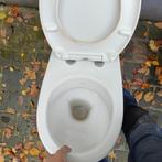 WC suspendu Sphinx, Ophalen, Zo goed als nieuw, Glas, Toilet