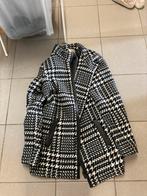 Manteau noir et blanc, Enlèvement, Comme neuf, Blanc, Manteau