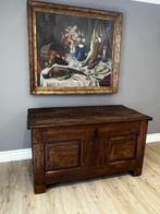 Antieke Kast koffer uit Frankrijk - Massief eikenhout, Antiek en Kunst, Antiek | Meubels | Kasten, Ophalen