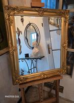 Superbe miroir baroque doré biseauté 60x70cm, Ophalen of Verzenden