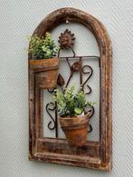 Wanddecoratie met bloempotjes, Enlèvement, Comme neuf