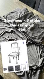 Stoelhoes - grijs - 6 stuks, Huis en Inrichting, Stoelen, Ophalen