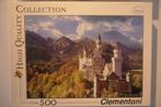 puzzel  Neuschwanstein 500 stukjes, Enlèvement, 500 à 1500 pièces, Comme neuf, Puzzle