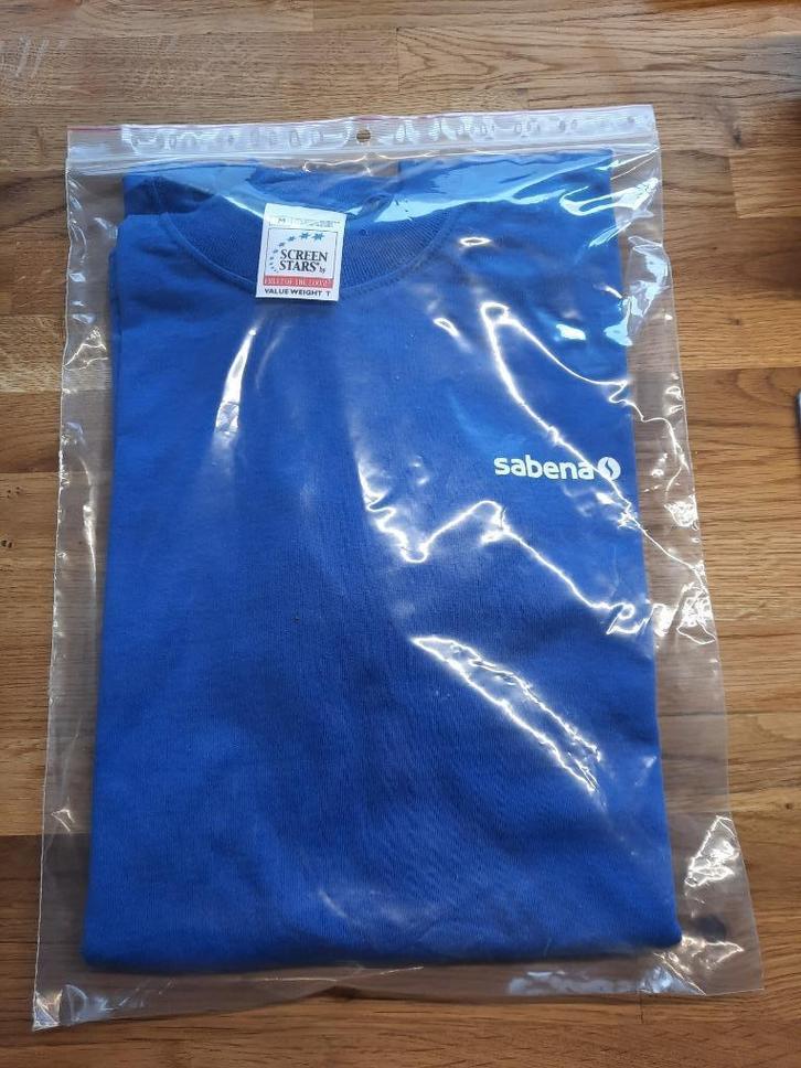 2 Sabena t-shirts size Medium, Verzamelen, Sabenasouvenirs, Nieuw, Ophalen of Verzenden
