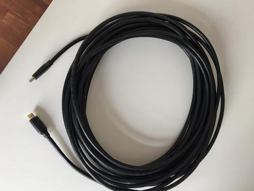 HDMI kabel 15 meter, TV, Hi-fi & Vidéo, Câbles audio & Câbles de télévision, Comme neuf, Câble HDMI, 10 mètres ou plus, Enlèvement ou Envoi