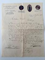 La Fraternelle Belge 1916, Postzegels en Munten, Brieven en Enveloppen | Nederland, Ophalen of Verzenden, Brief