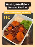 Homemade Korean Cuisine!  Slow cooked Beef, Enlèvement