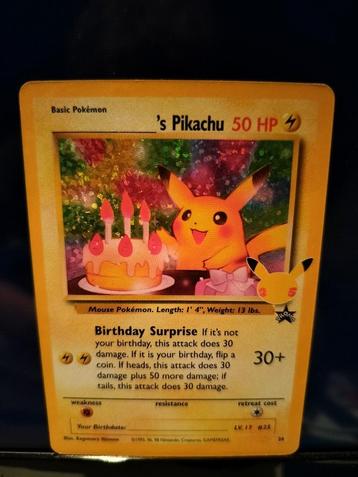 Pikachu pack beschikbaar voor biedingen
