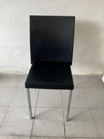 stoel, Huis en Inrichting, Stoelen, Ophalen, Zwart, Zo goed als nieuw, Metaal