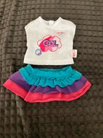 Kledingset t-shirt  + rok baby born zapf creation pop 43 cm, Kinderen en Baby's, Ophalen of Verzenden