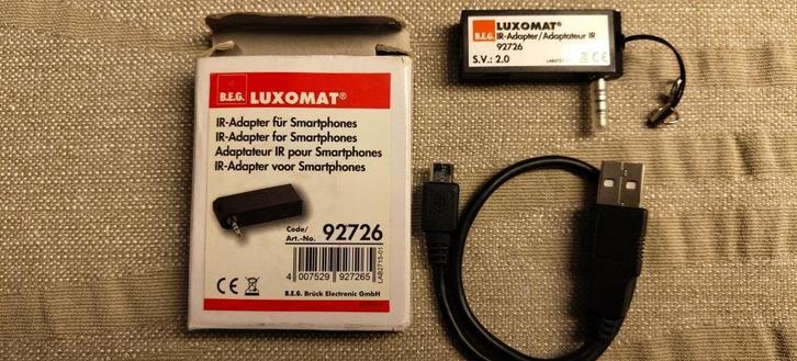 Luxomat B.E.G. ir-rc AV / multimedia paneel 92726, Doe-het-zelf en Bouw, Elektriciteit en Kabels, Nieuw, Overige typen, Ophalen
