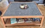 salontafel, Huis en Inrichting, Tafels | Salontafels, Ophalen, Zo goed als nieuw, Vierkant, Minder dan 50 cm