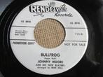 Johnny Moore  -  Bullfrog  / San Antonio Rose  Promo Vg++, 7 pouces, R&B et Soul, Utilisé, Enlèvement ou Envoi