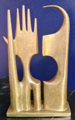 Bronzen beeld Michèle Forgeois, France, 4 van 8, gesigneerd, Antiek en Kunst, Kunst | Beelden en Houtsnijwerken, Ophalen of Verzenden
