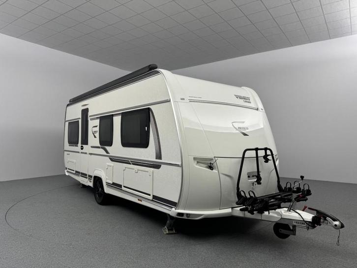 Fendt Bianco Selection 515 SG Mover Cassetteluifel Dakairco, Caravans en Kamperen, Caravans, tot en met 4, Rondzit, Fendt, 2 aparte bedden