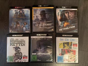 4K Blu-Ray diverse titels beschikbaar voor biedingen