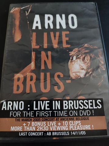 DVD Arno live in Brussel 