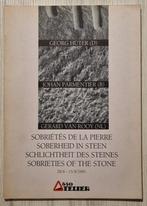 Soberheid in Steen - Sobriétés de la Pierre - Schlichtheit d, Livres, Comme neuf, Enlèvement ou Envoi, Majewski Wodek, Sculpture