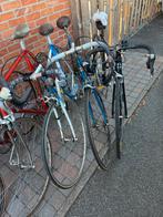 Te koop 9 vintage koersfietsen en 1 alu koersfiets, Ophalen