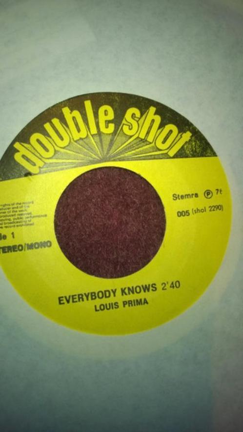 Louis Prima /The Mad Lads – Everybody Knows / My Inspiration, Cd's en Dvd's, Vinyl Singles, Zo goed als nieuw, Single, Jazz en Blues