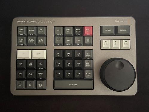 Blackmagic DaVinci Resolve Speed Editor, Computers en Software, Toetsenborden, Zo goed als nieuw, Overige indelingen, Draadloos
