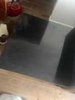 Natuursteen zwart gevlamd - salontafel 75cm/75cm, Huis en Inrichting, 50 tot 100 cm, Zo goed als nieuw, Ophalen, Vierkant