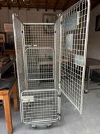 Rolcontainer op wielen afmetingen 85 x 67 x 1.85m hoog, Doe-het-zelf en Bouw, Ophalen, Transportkar, 100 liter of meer, Zo goed als nieuw
