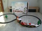 Kersttrein met muziek en licht, Hobby en Vrije tijd, Modeltreinen | Overige schalen, Treinset, Gelijkstroom, Zo goed als nieuw