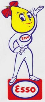 Esso vrouwtje sticker #5, Envoi