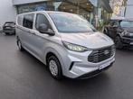 Ford Transit Custom DC 6pl Trend 320L L2 2.0TDCi 170pk A8 au, Auto's, Automaat, 4 deurs, Stof, Bedrijf
