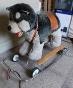 OM BIG DOG HUSKY Knuffel te geven met wip en wielen, Kinderen en Baby's, Speelgoed | Knuffels en Pluche, Ophalen, Hond
