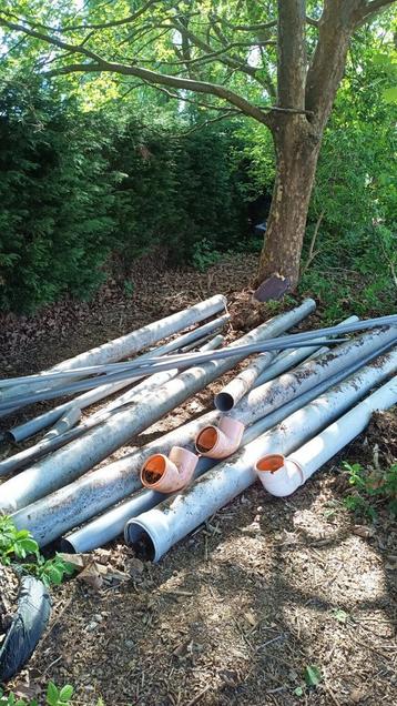Pvc buizen. Rioleringsbuizen. Afvoerbuizen, Doe-het-zelf en Bouw, Ophalen, Zo goed als nieuw, PVC