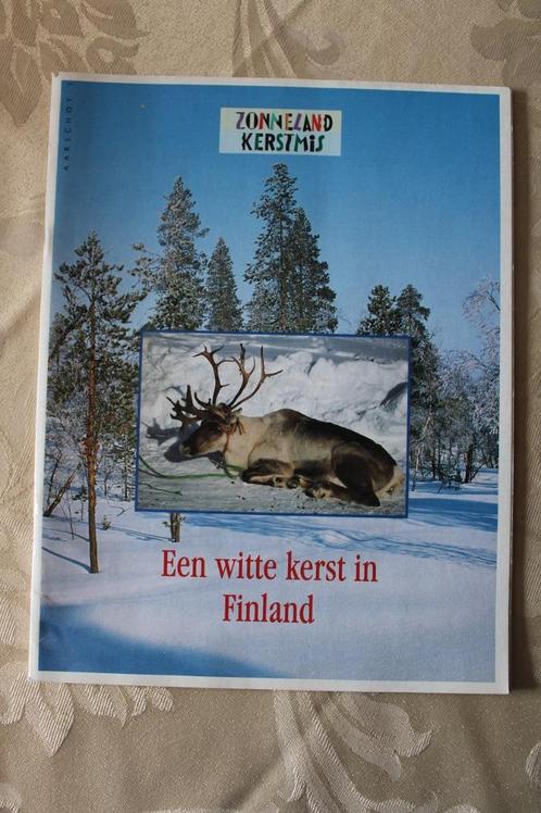 Zonneland Robert Henno - Een witte kerst in Finland, Livres, Livres pour enfants | Jeunesse | Moins de 10 ans, Utilisé, Non-fiction