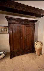 Prachtige massieve houten kast – 212x168x61 cm – uitstekend, Huis en Inrichting, Ophalen, Zo goed als nieuw