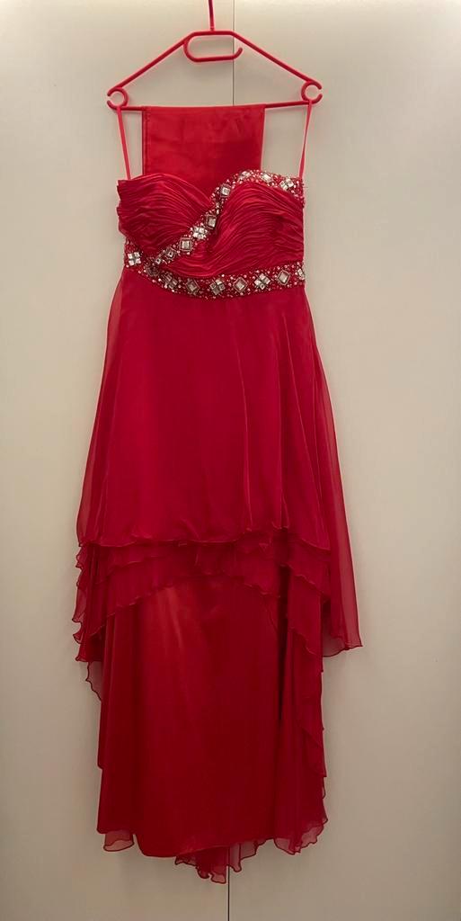 Nieuwe galajurk, Kleding | Dames, Gelegenheidskleding, Nieuw, Galajurk, Maat 38/40 (M), Rood, Ophalen of Verzenden