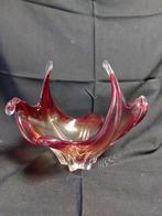 ANTIEK TAFELBLAD VAN MURANOKRISTAL, Antiek en Kunst, Ophalen of Verzenden