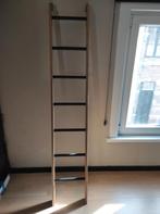 Ladder voor boekenkast/dressing van eik hoogte 1m86, Ladder, Gebruikt, Ophalen
