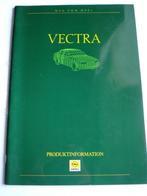 Opel Vectra Produktinformation 1988 Brochure Catalogue Prosp, Gelezen, Opel, Verzenden