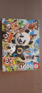 Educa puzzel 1000 dieren, Ophalen, Zo goed als nieuw, Legpuzzel