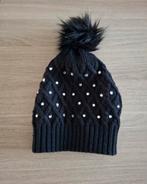 Muts met pompon, Kleding | Dames, Mutsen, Sjaals en Handschoenen, Ophalen of Verzenden, Zo goed als nieuw, Maat 38/40 (M), Muts